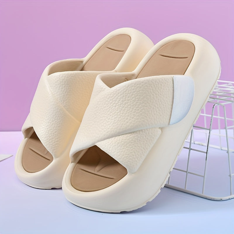 Women's Thick-Soled Outdoor Slip-On Sandals with Soft Sole