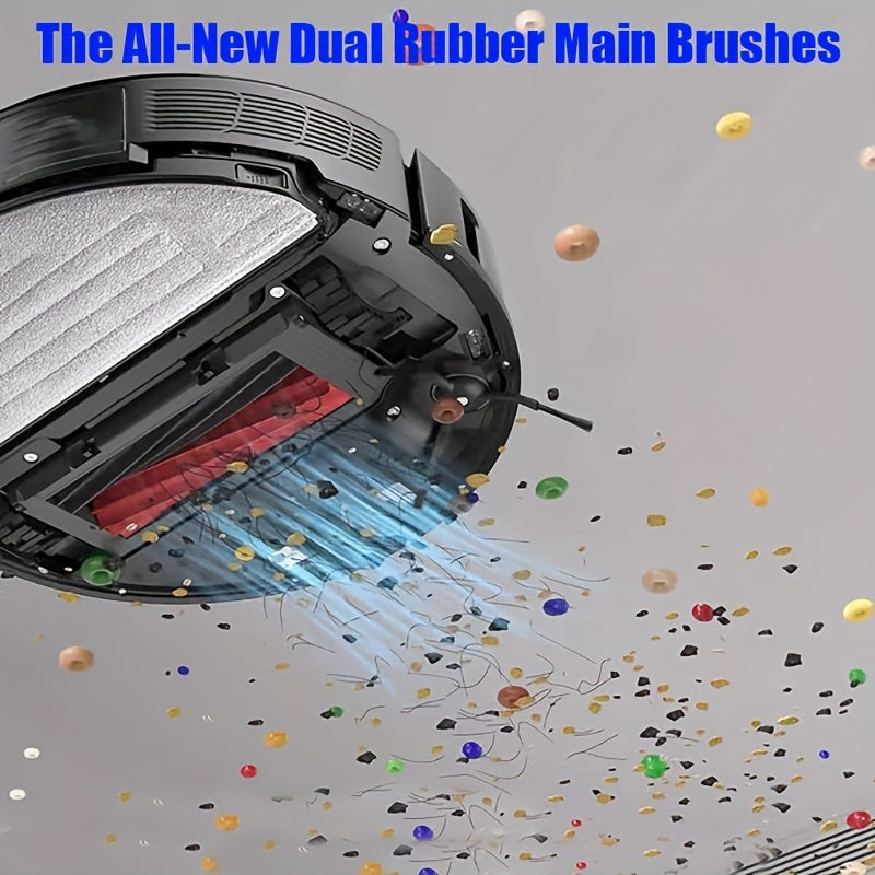 Roborock S8 Pro Ultra uchun 20 dona vakuum tozalash aksessuarlar to'plami, asosiy cho'tkalar, HEPA filtrlari, yon cho'tkalar, chang qutilari va mop padlari bilan