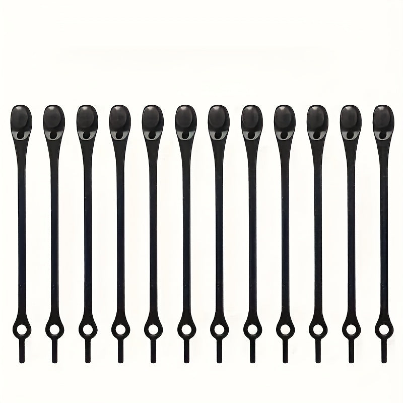 24 Pcs Silicone No-Tie Shoe Laces Elastic Sports Shoe Laces Durable Color