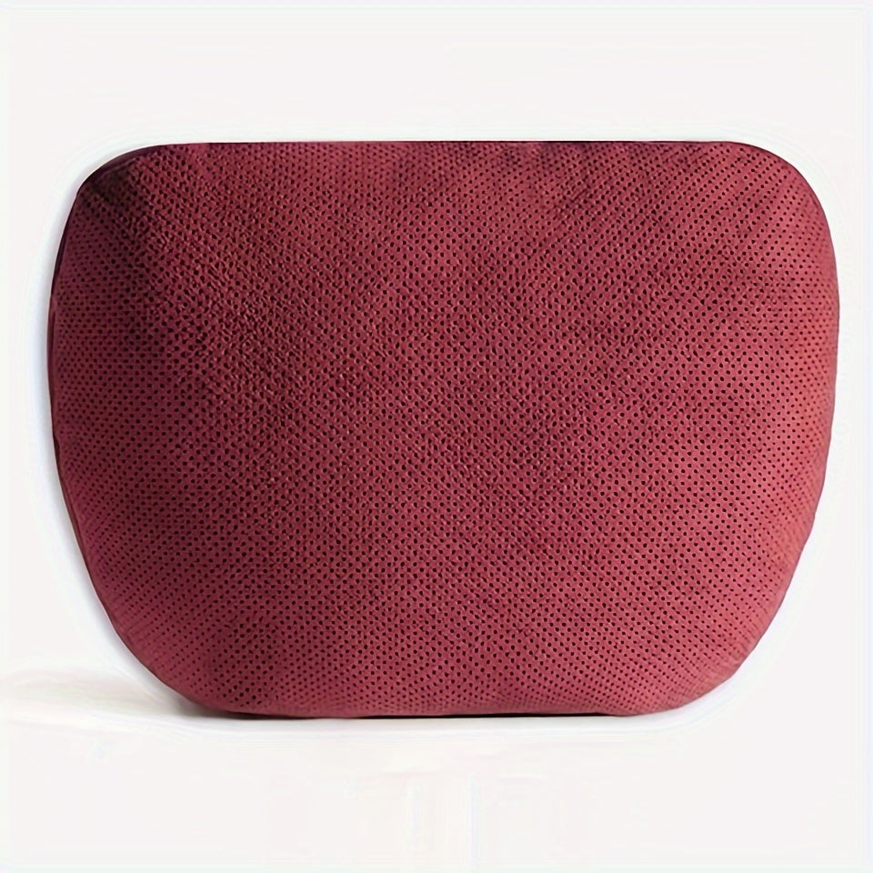 Universal Car Headrest Pillow Soft Fur Rotatable Neck Support Comfortable