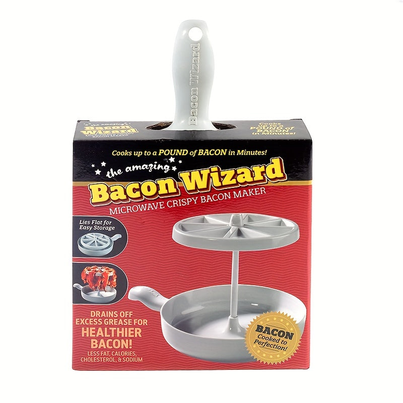 Accesorios de cocina Parrilla para barbacoa para asar en microondas Placa para cocinar tocino