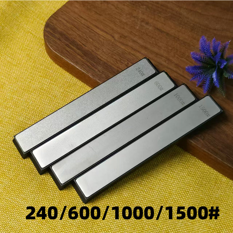 Oshxona pichoqlari uchun olmos whetstone pichoqni silliqlash to'plami, 4 ta.