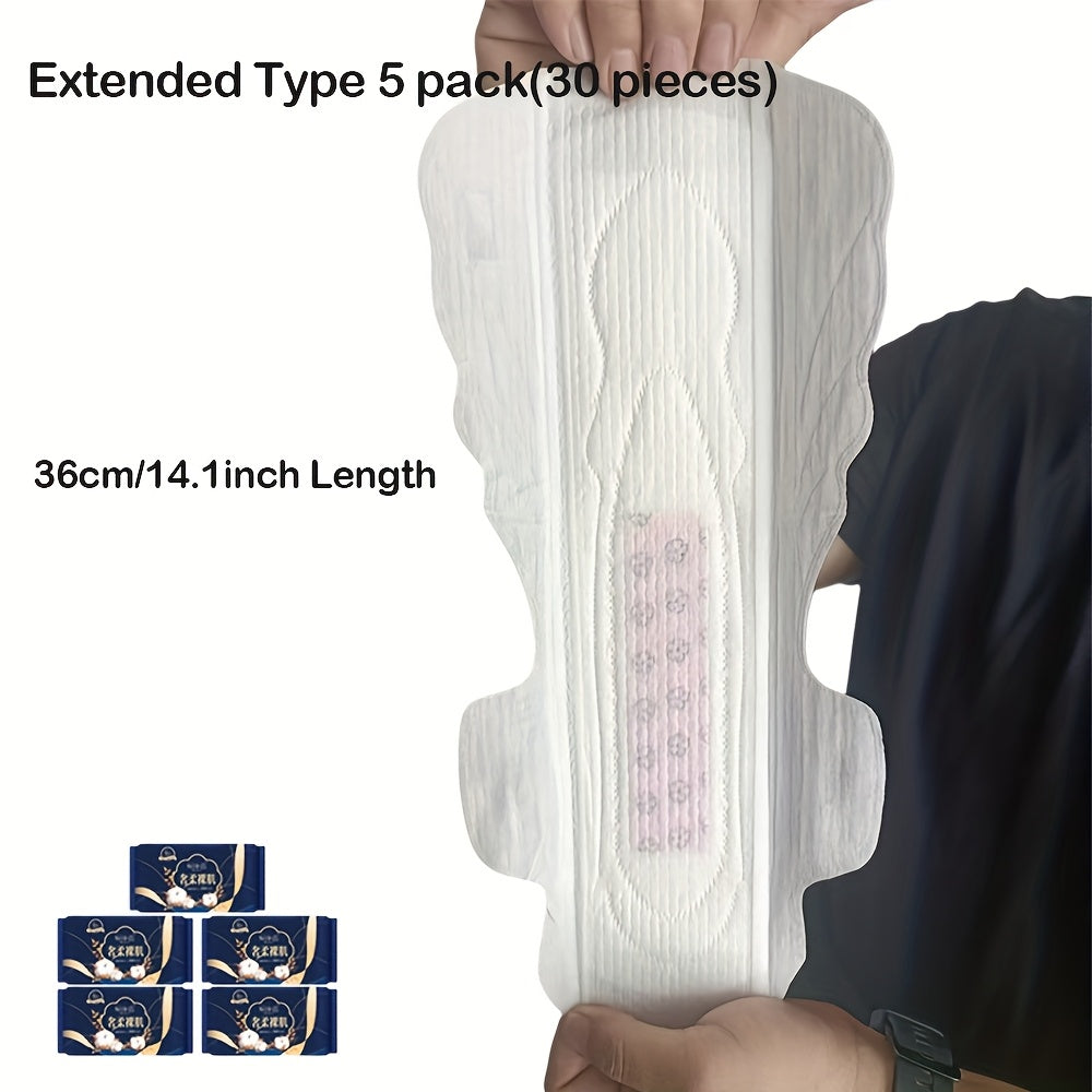 Disposable Unscented Sanitary Napkins Leakproof Soft Absorbent for Women