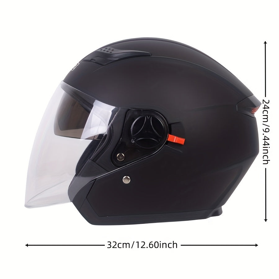 Casco de motocicleta unisex ABS protección para la cabeza durante todo el año elegante, ligero y duradero