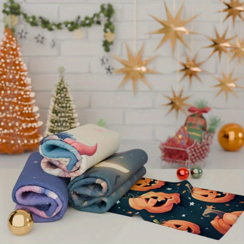 Christmas Kitchen Decorations Set of 4 Soft Material 45.72x66.04cm