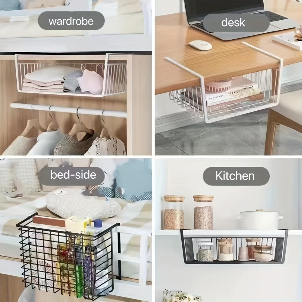 Estante de almacenamiento grande para artículos de cocina y oficina, fácil de instalar, versátil