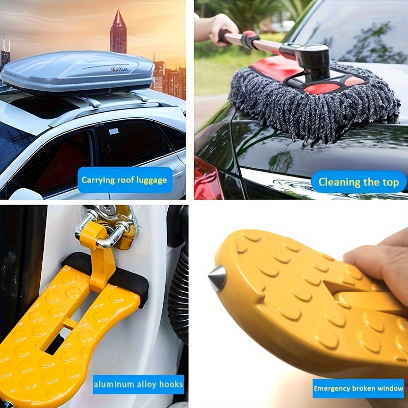 Avtomobil eshigi qopqogʻi mat finish, oson transport vositasiga kirish uchun buklanuvchi tom yopqichi rack