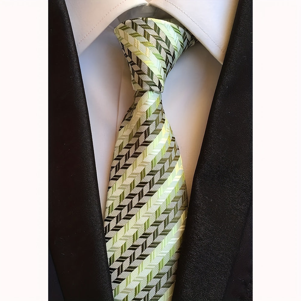 Набор из шести ярких мужских галстуков для деловой и официальной одежды