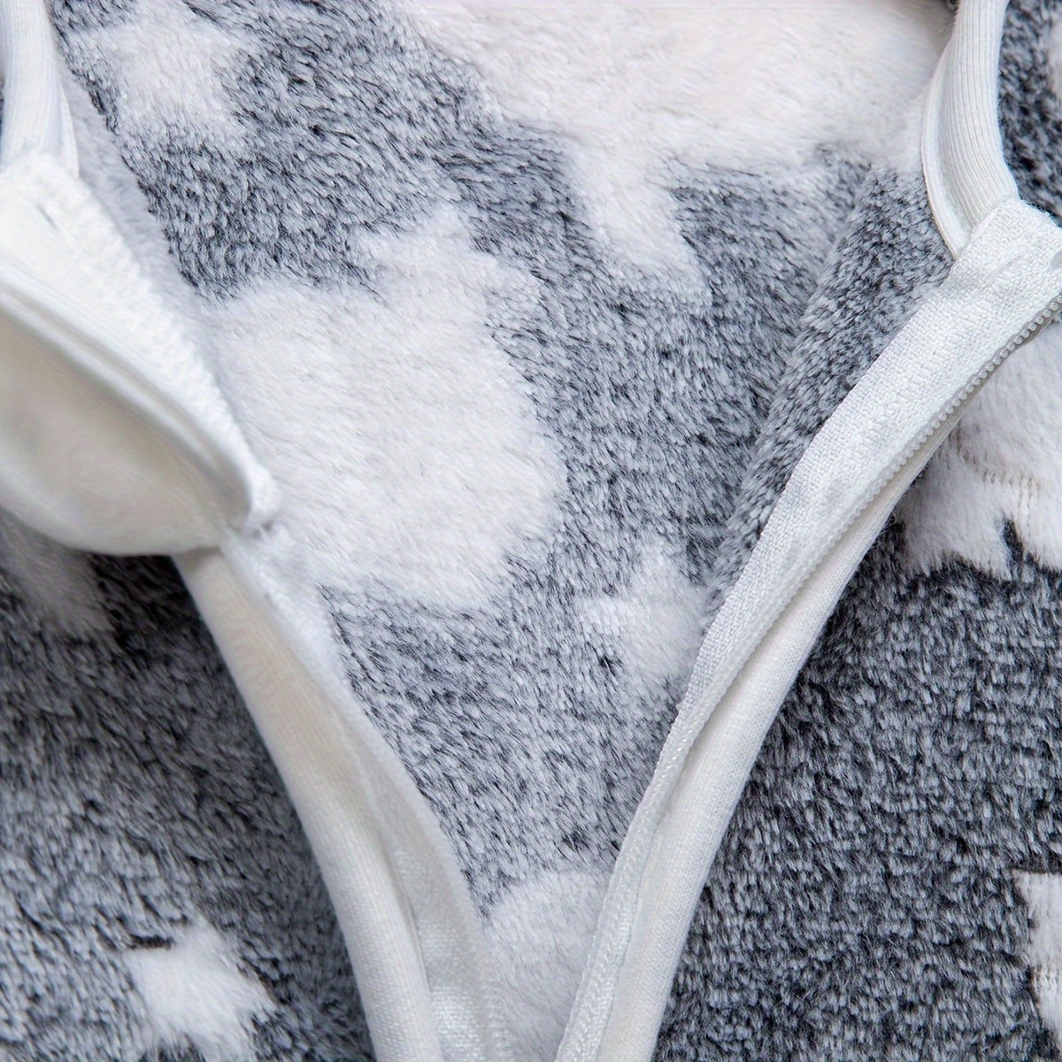 Winter Sleeping Bag Plush Blue Star Design for Kids and Adults