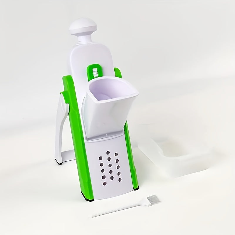 Multifunctional Vegetable Fruit Slicer Grater Manual Kitchen Gadget Plastic