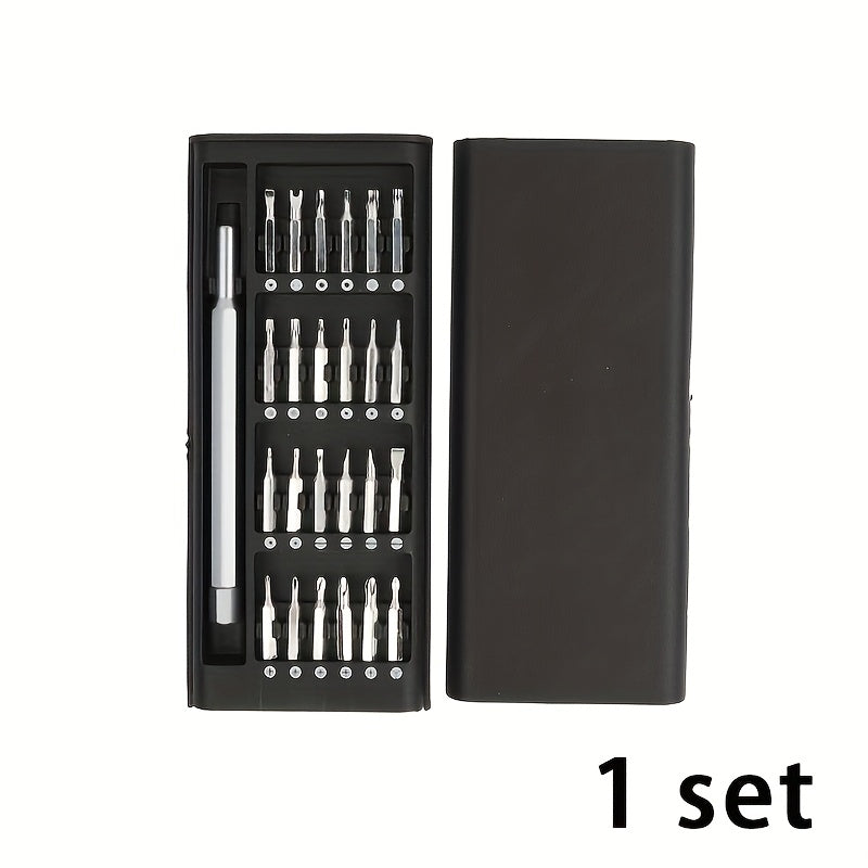 24-in-1 Mobile Phone and Tablet Repair Kit with Precision Screwdriver Set and Carrying Case