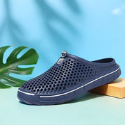 Women's Breathable EVA Clogs Open-Toe Slip-On Casual Shoes Purple