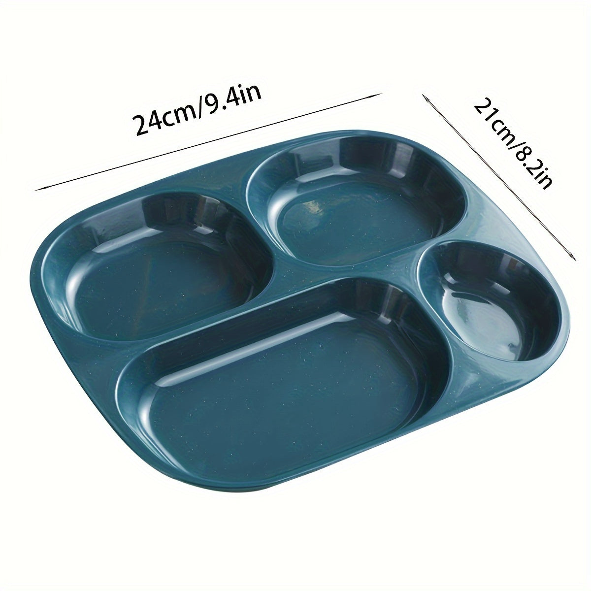 Plastic Dinner Plates Set Microwave Safe Dishwasher Safe BPA Free for Picnics 1 4 or 5