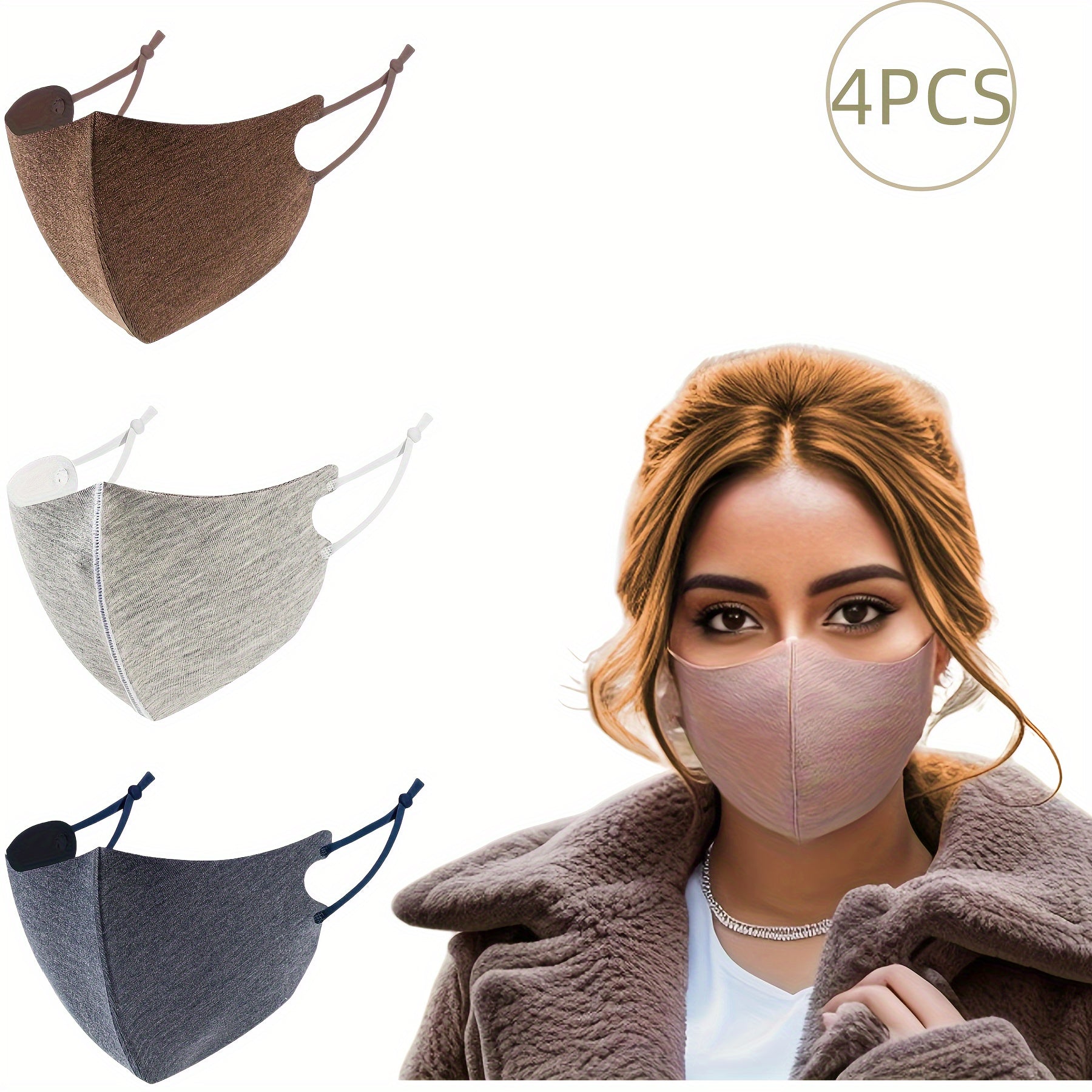 Women's Breathable Reusable Sports Face Mask Lightweight Athletic Mask