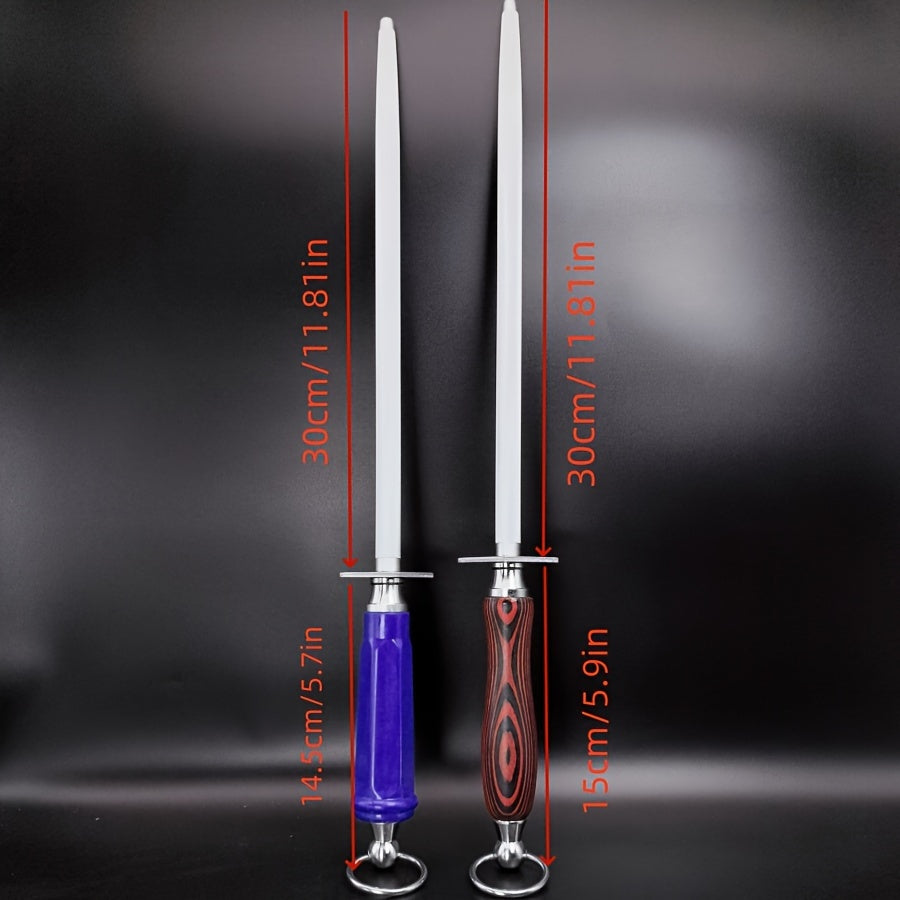 6000 Грит Супер Тонкий Высокая Твердость Нож для Мясника, точильный стержень из углеродистой стали, двусторонний лезвие, инструмент для уличной кухни