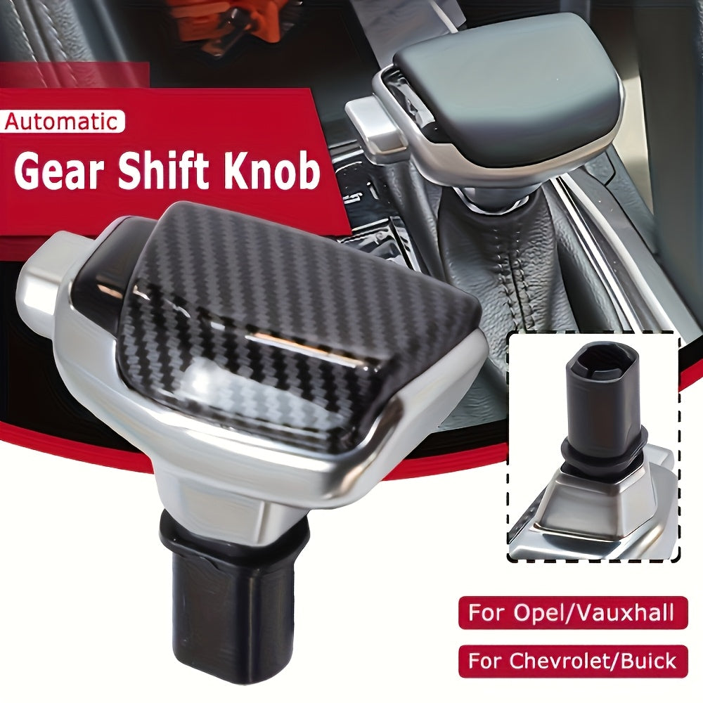 Leather Gear Shift Knob for Automatic Transmission, Universal Car Accessory