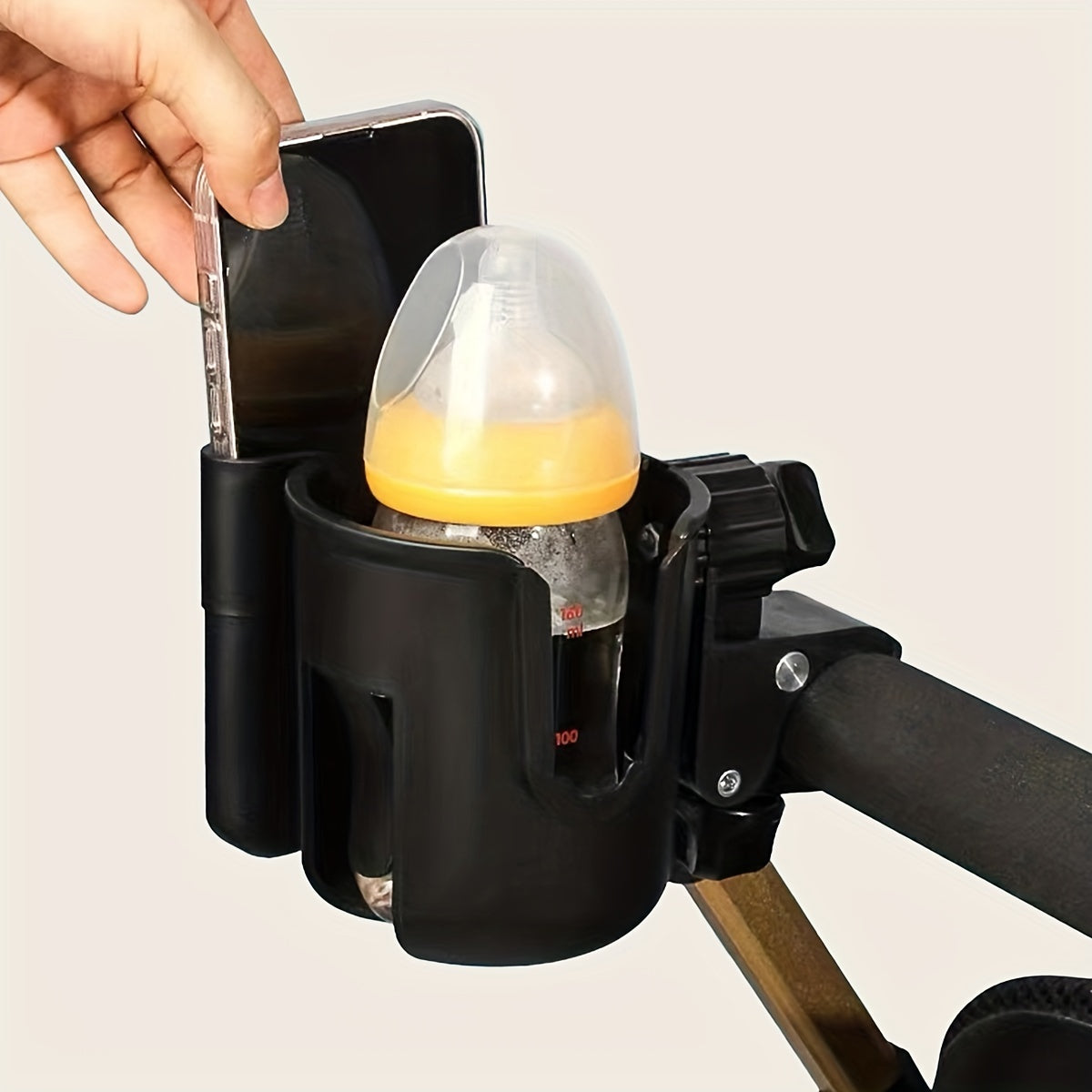 Baby Stroller Cup Holder with Bottle and Phone Holder for Children