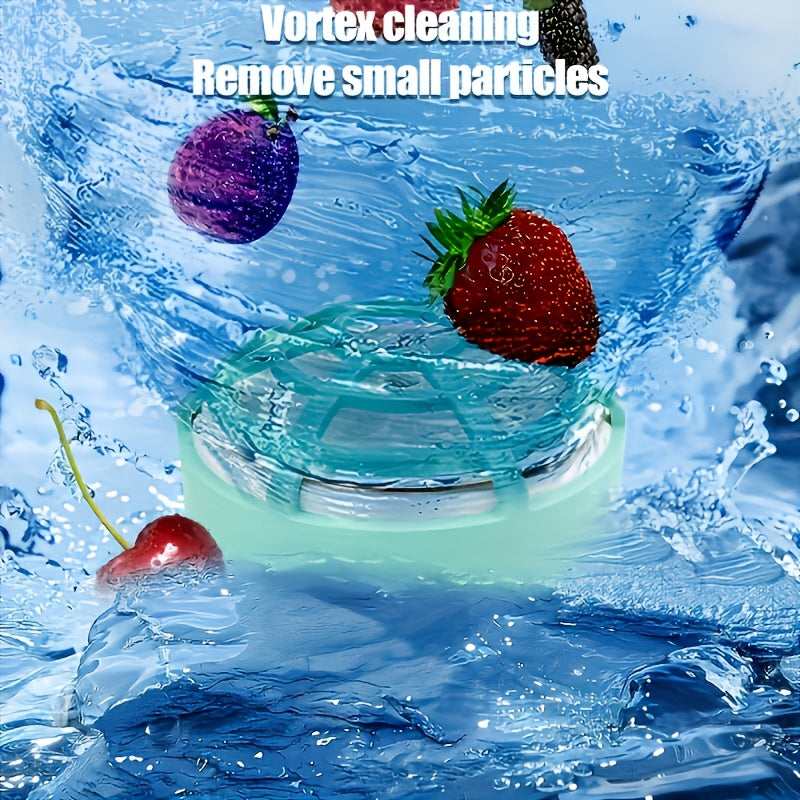 Portativ USB bilan quvvatlanadigan meva va sabzavot tozalagichi pestitsid qoldiqlarini samarali tarzda olib tashlaydi. Yengil yashil doira shaklidagi dizayn va oqim chiqarish joyi bilan. Uy sharoitida foydalanish uchun ideal. Kichik va samarali