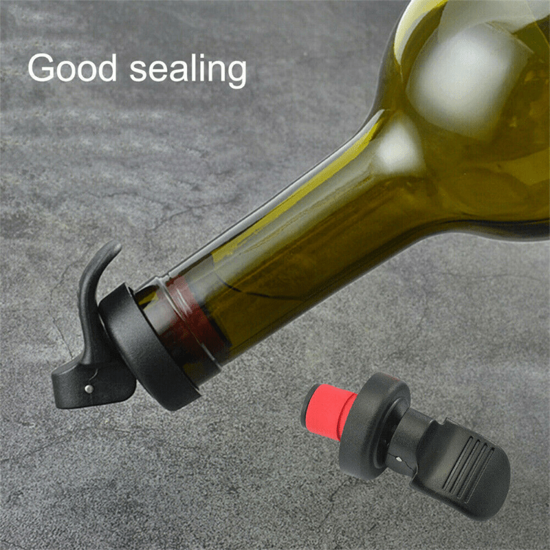 Hand Press Bar Wine Bottle Stopper for Champagne Beer and Wine Sealing