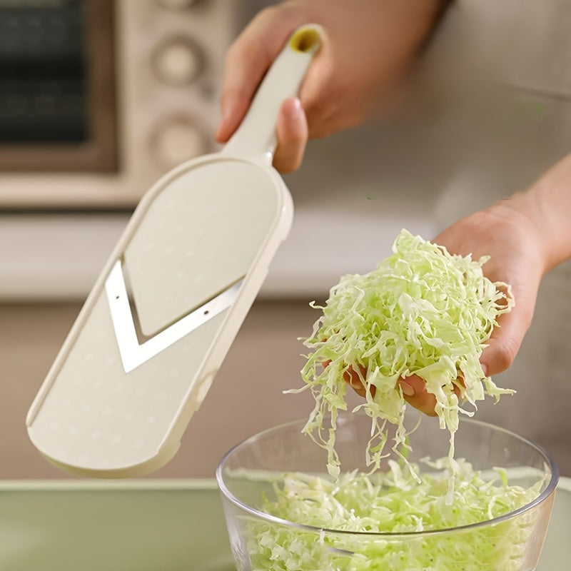Manual Vegetable Shredder for Cabbage and Salad Making Plastic Ergonomic Kitchen Tool
