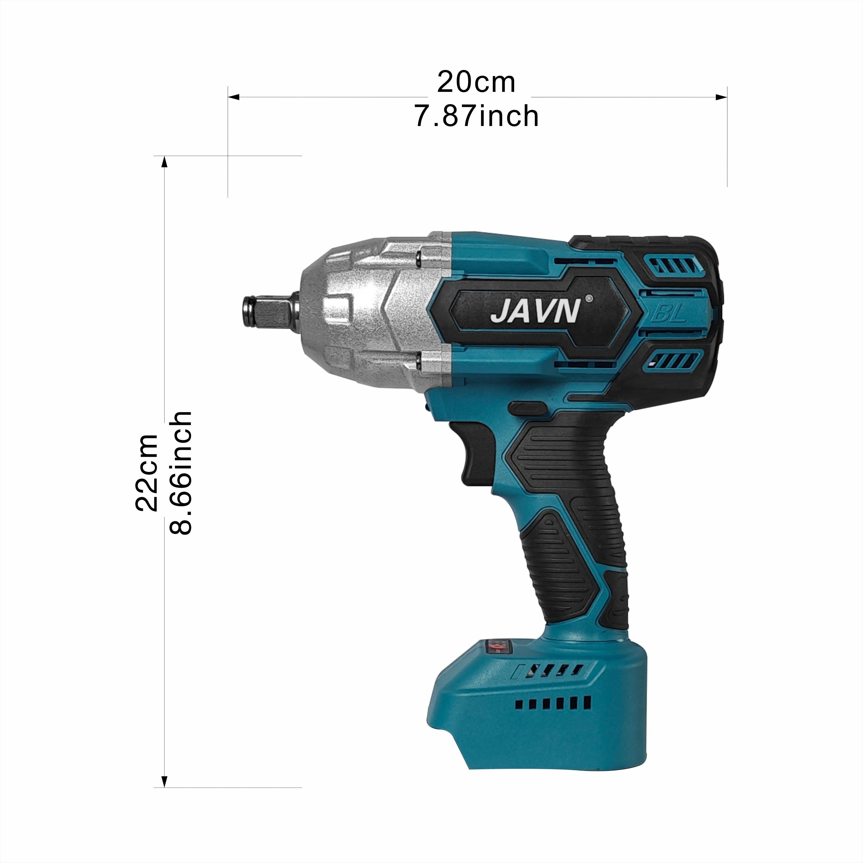 Бесщеточный аккумуляторный ударный гайковерт 1000 Нм, тяжелый промышленный инструмент для ремонта автомобилей, шин