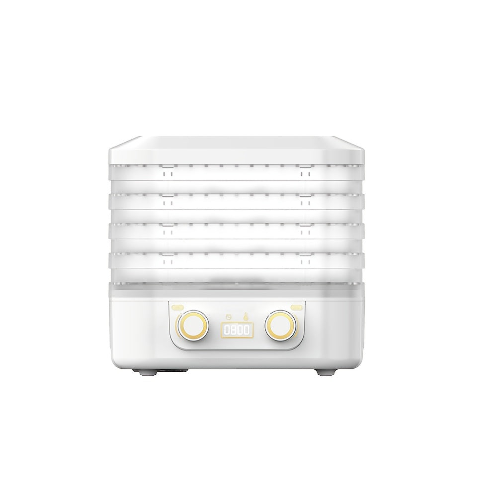 220V Evropa Standart Plugi, Energiya Tejamkor 4-Qavatli Havo Quruqchisi, Oziq-ovqat Quritish uchun, Moslashuvchan Harorat Boshqaruvi, Oshxona uchun Zarur