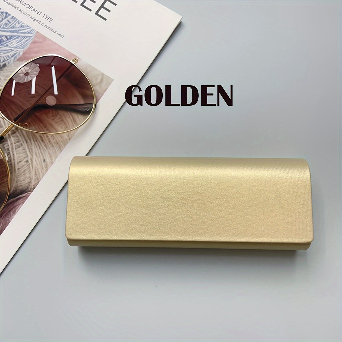 Women's Magnetic Glasses Case Slim Durable Storage for On-the-Go