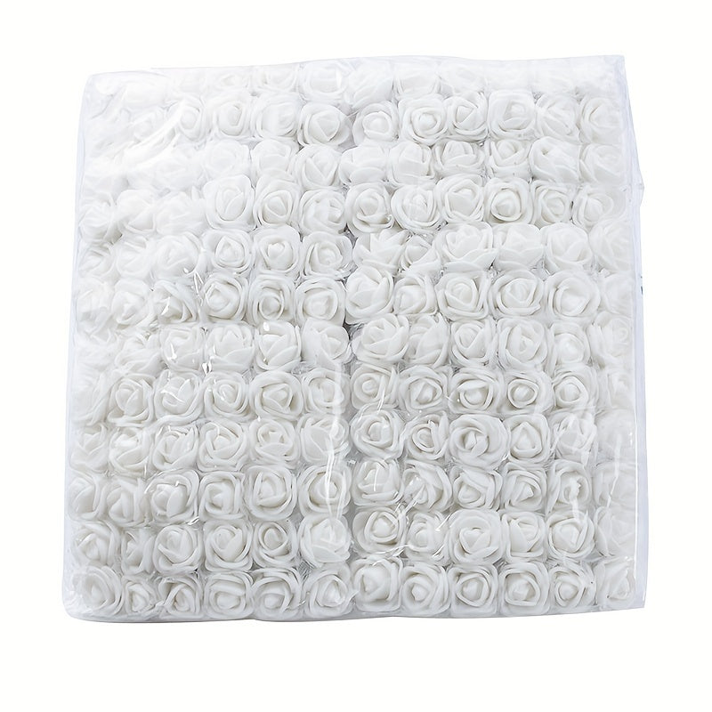 Mini Foam Roses 2cm for DIY Wedding Bouquets Scrapbooking Home Decor