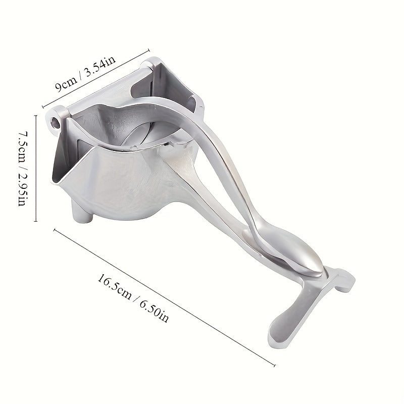Manual Fruit Juicer for Oranges Lemons Pomegranates Compact Kitchen Bar Use