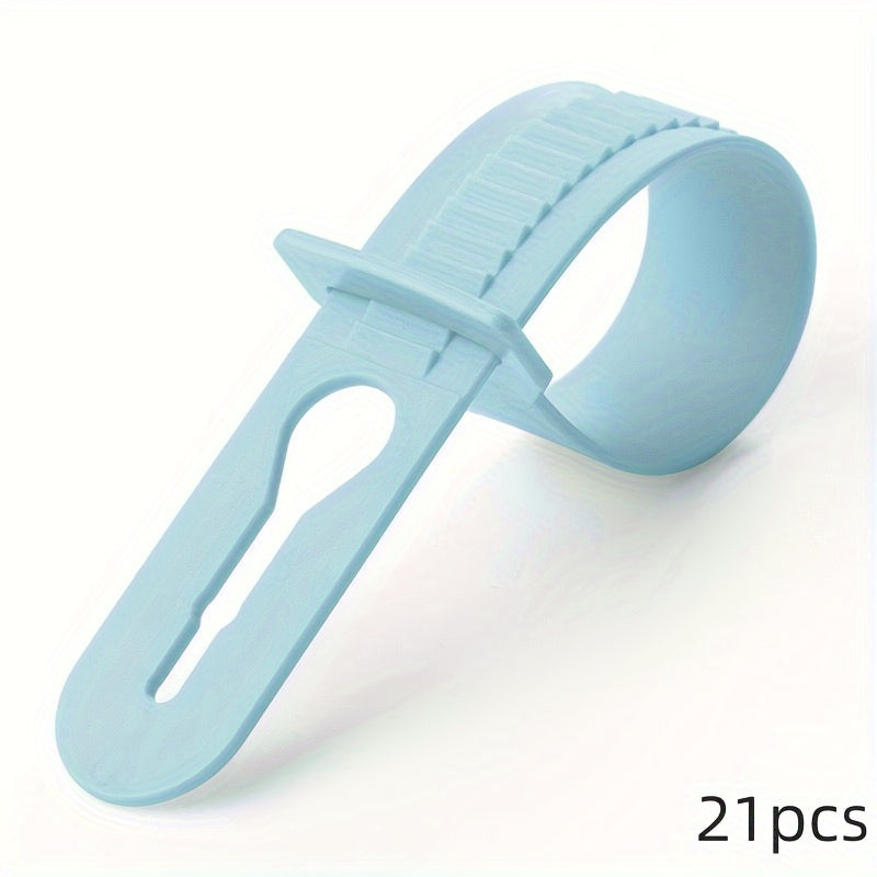 Set of 21 Plastic Clothes Pins Laundry Hanging Clips Indoor Outdoor Windproof Strong Clothespin