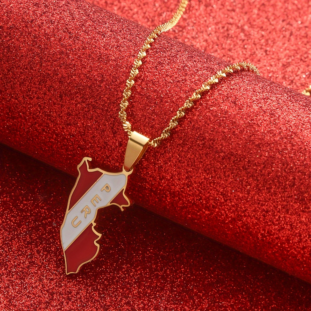 Zarif Perularga ilhomlangan pendant marjon, zanglamas po'latdan tayyorlangan, oltin va kumush ranglarda mavjud - erkaklar va ayollar uchun mos - har kuni kiyish yoki maxsus tadbirlar uchun ideal