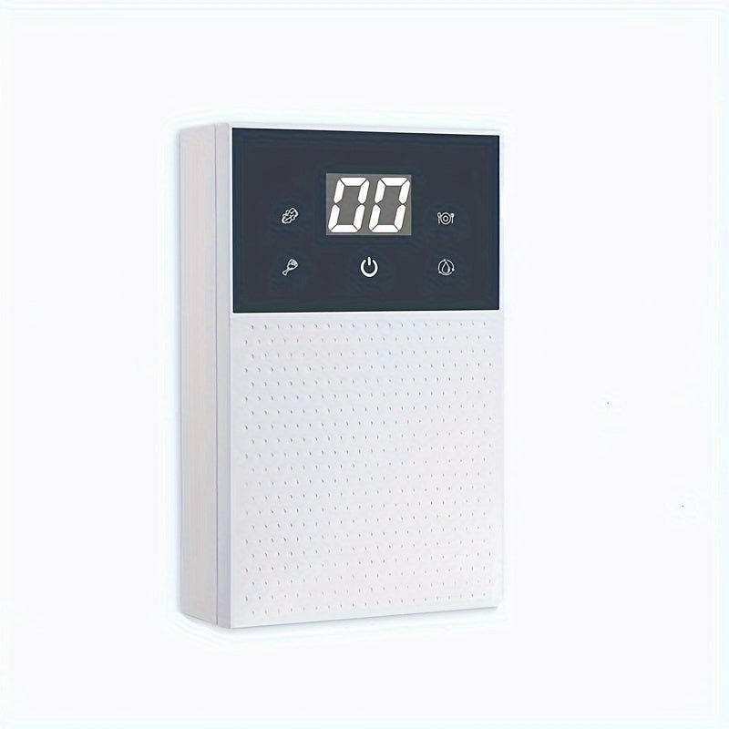 Compact portable fruit vegetable washer purifies preserves removes pesticides wall-mountable