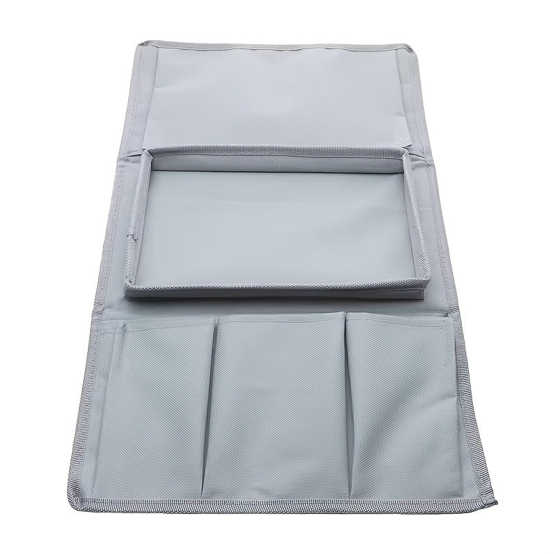 Подвесной органайзер для хранения на диване и кресле из нетканого материала, серый