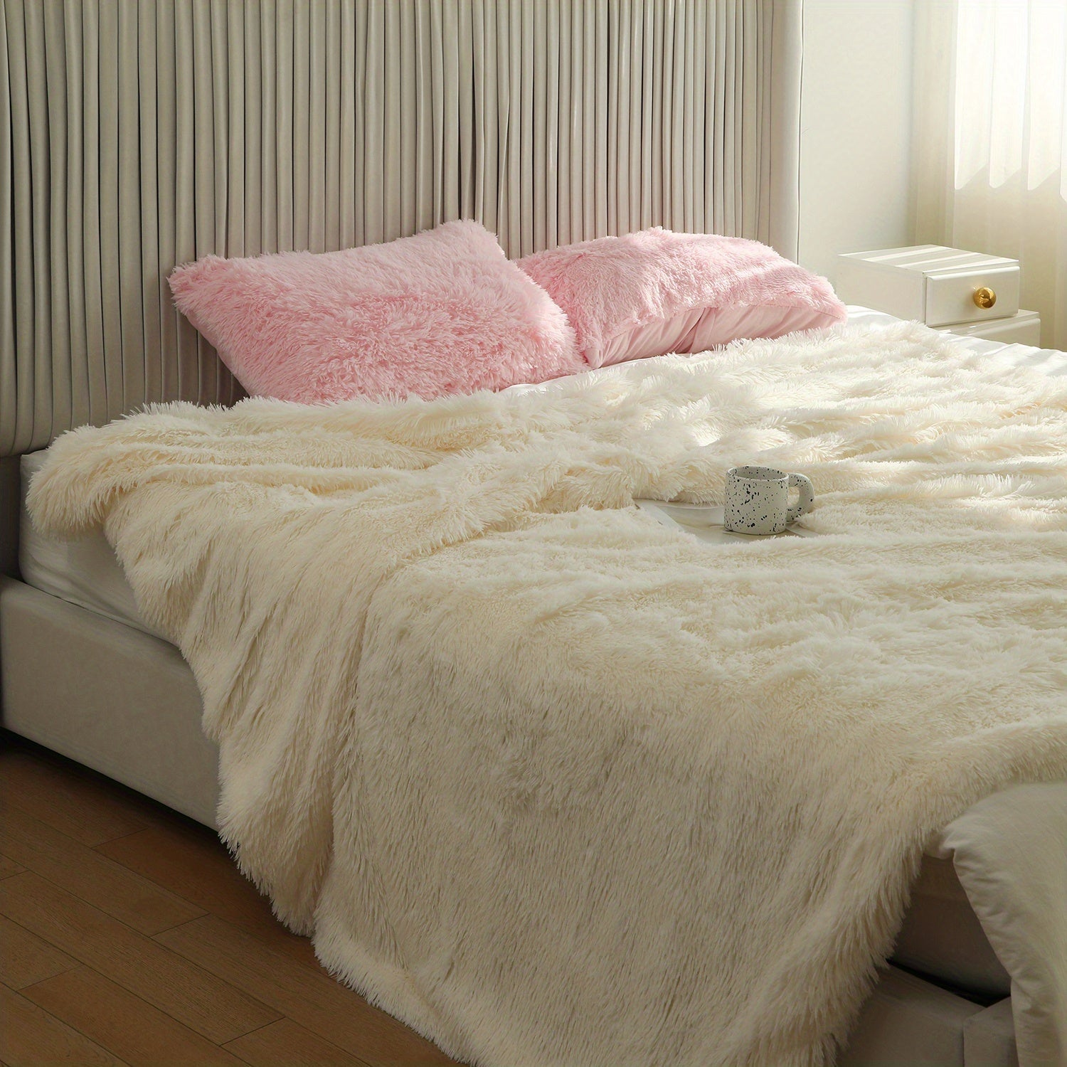 Мягкое и теплое фланелевое одеяло, подходящее для всех сезонов - Идеально для дивана, софы, офиса, кровати, кемпинга и путешествий.