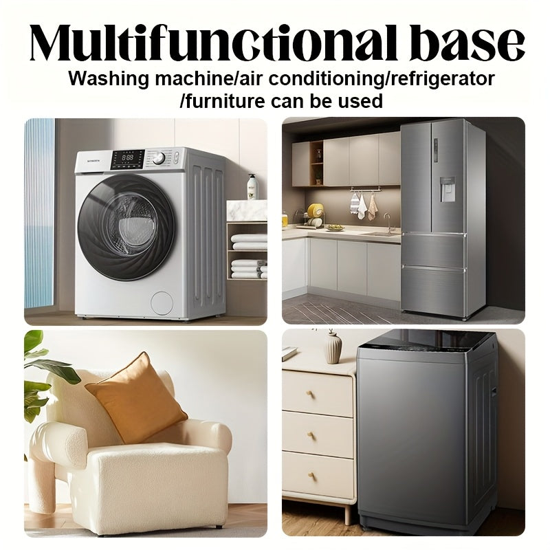 2 ta paket zanglamaydigan po'latdan yasalgan kir yuvish bazasi sozlanadigan kir yuvish mashinasi qo'llab-quvvatlash, sirpanchiq bo'lmagan