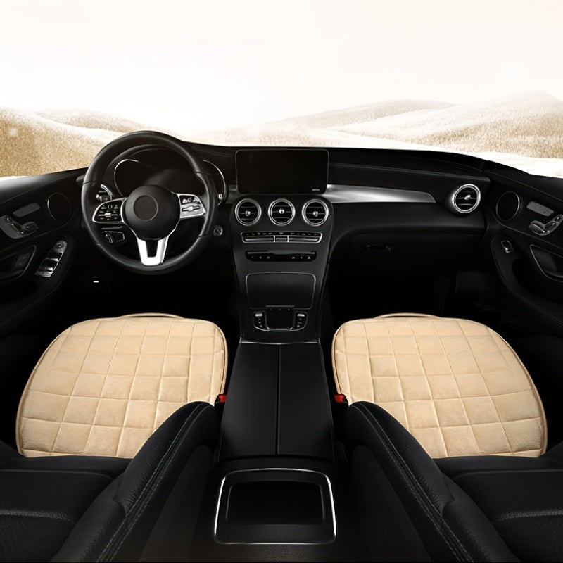 Universal Car Seat Cover Breathable Polyester Anti-Slip Soft Sponge