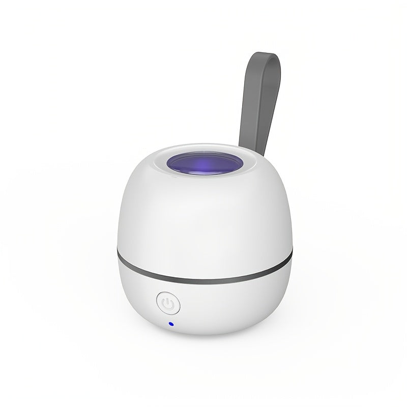 Portable Rechargeable Child Sterilizer Disinfection Box White ABS Travel-Friendly