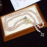 Multi-Layer Freshwater Pearl Necklace for Women Elegant Jewelry Gift