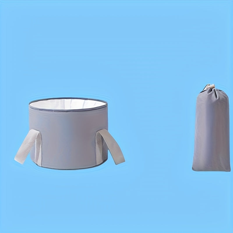 Foldable Aluminum Foot Soaking Basin Insulated Hydrotherapy EVA Material for Relaxation