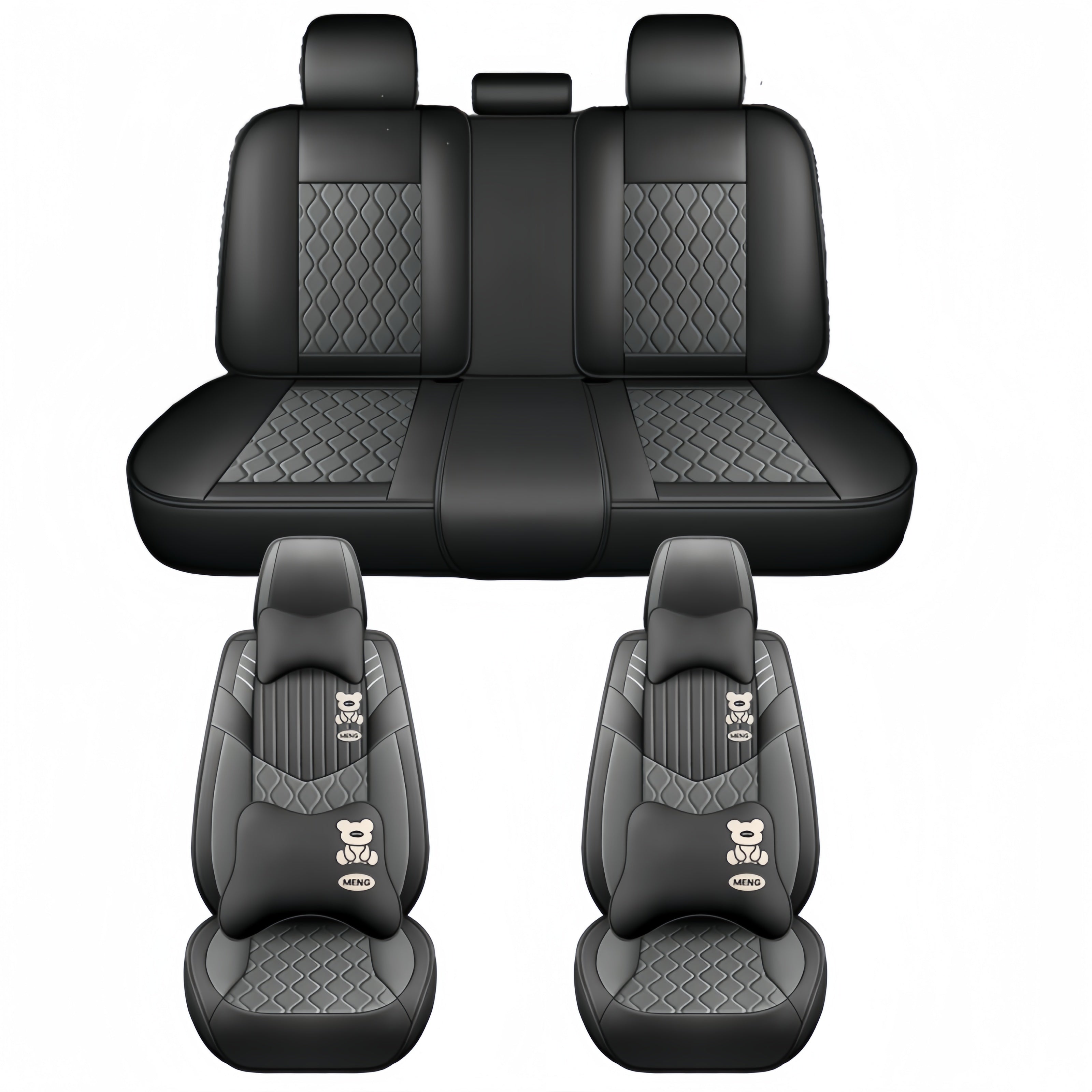 Universal avtomobil o'rindiq qoplamalari barcha mavsumlar uchun to'liq qamrov universal moslik