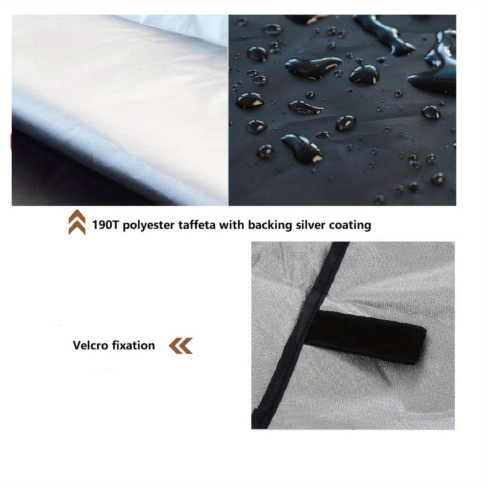 Waterproof Sun-Resistant Patio Swing Canopy Cover 190T Polyester Taffeta