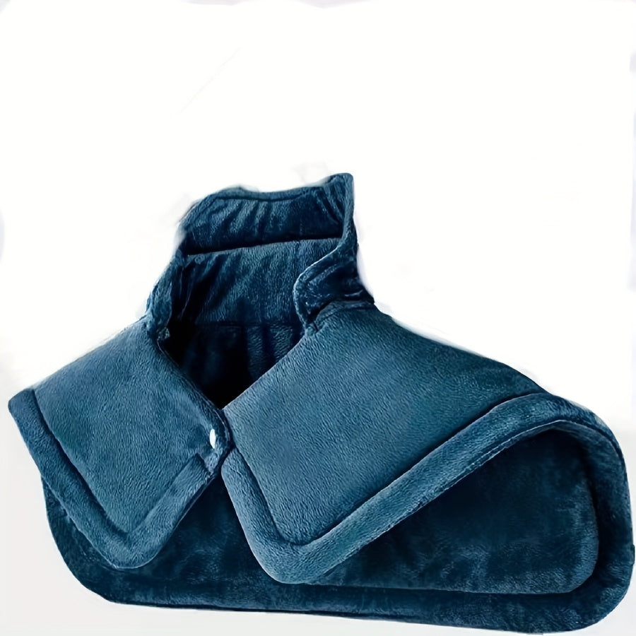 Большой нагреваемый шарф из мягкой ткани для шеи и плеч с 6 настройками температуры