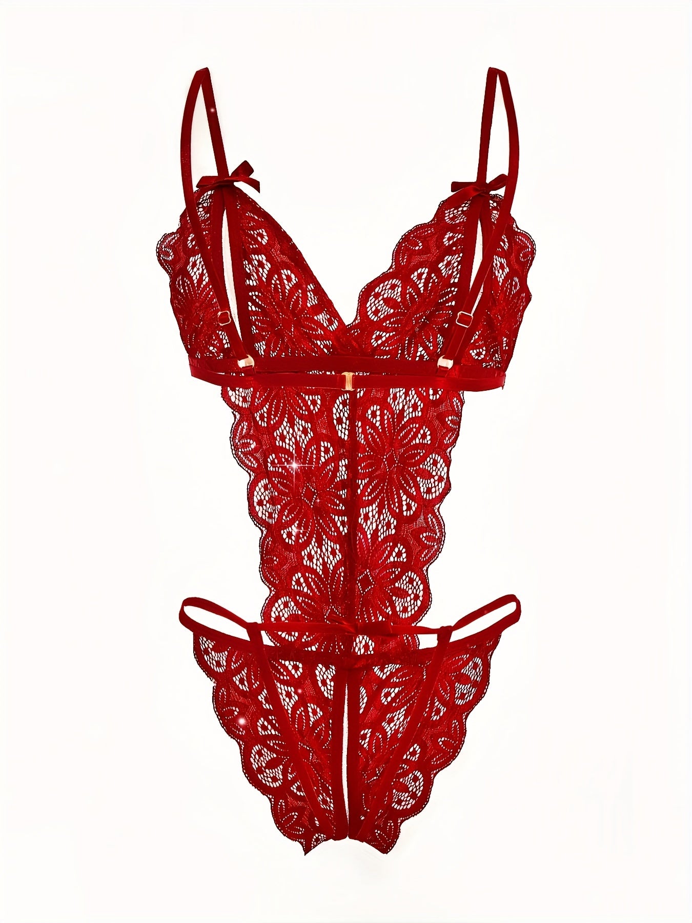 Туалет для женщин plus size с цветочным кружевом, с вырезами и прозрачной тканью