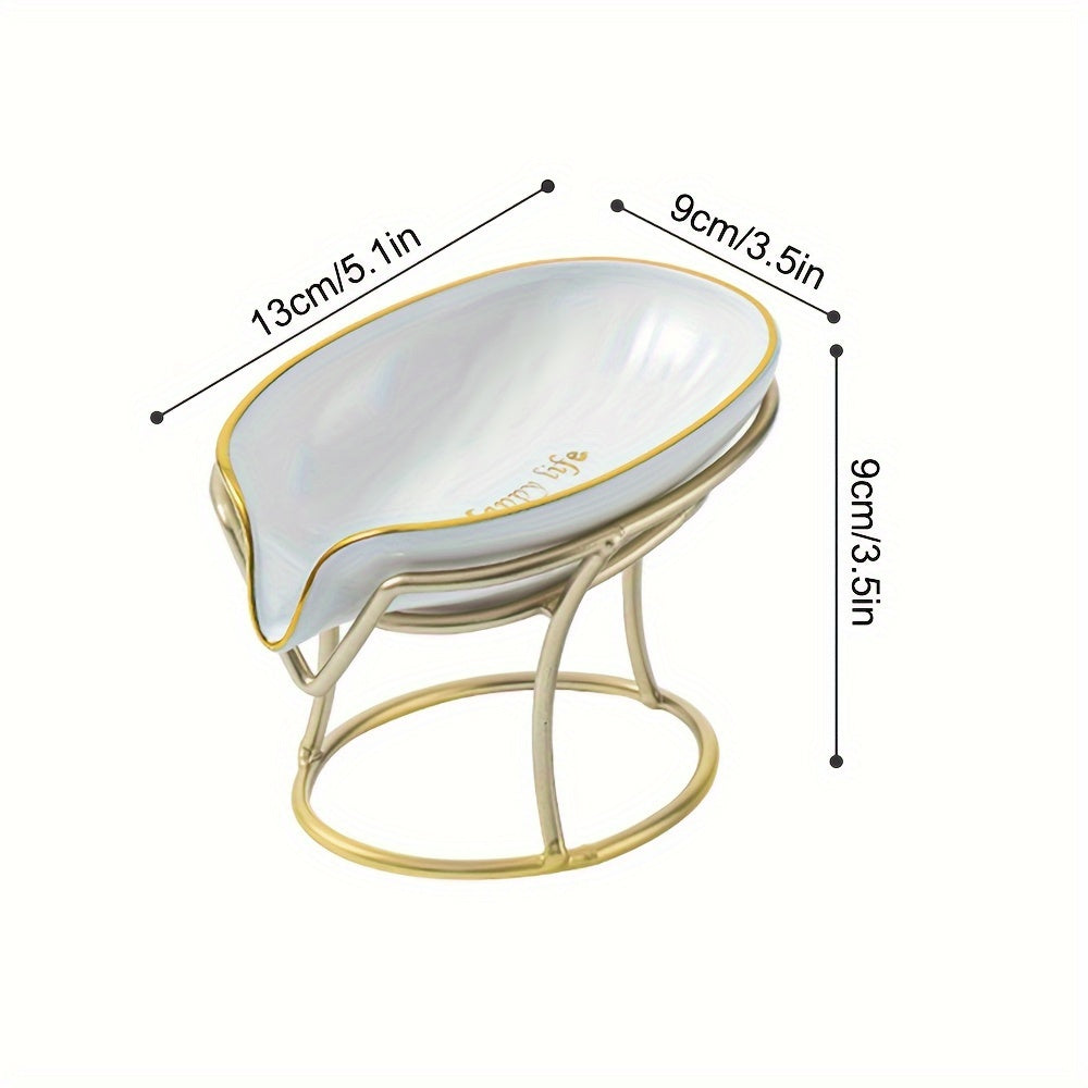 Dispensador de jabón de hierro forjado con desagüe para lavabo de baño o cocina