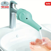 Kids Faucet Extender BPA Free Plastic Toddler Bathroom Sink Handle Extender for Kitchen and Bath