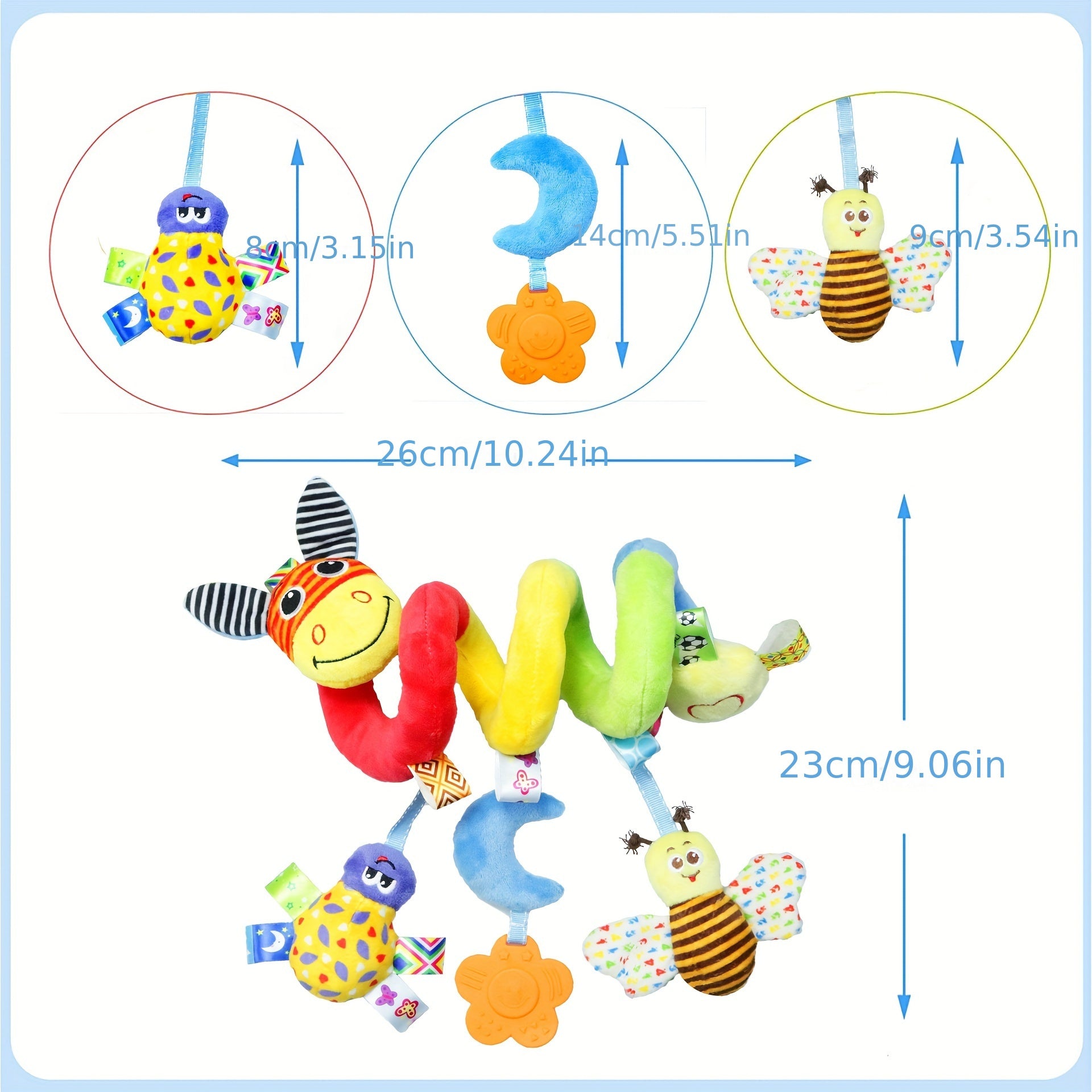 Sariq chiziqli plush eshak o'yinchoq, qo'ng'iroq bilan, bolalar xonasi dekoratsiyasi uchun mukammal - Interaktiv va yoqimli - Kichik bolalar uchun xavfsizlik va qulaylik uchun o'rash mumkin bo'lgan.