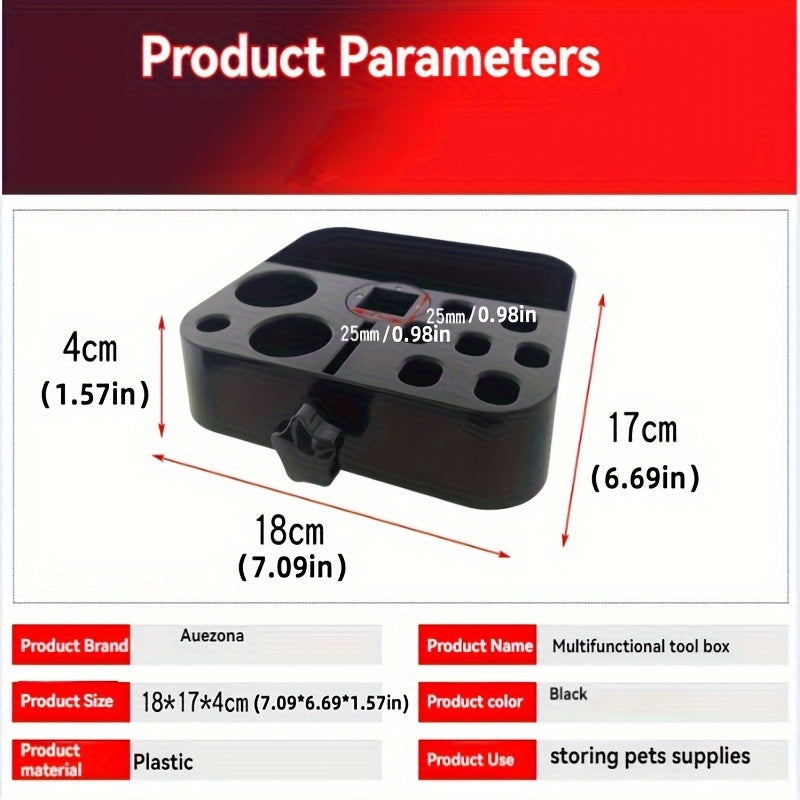 Pet Grooming Tools Storage Box Organizer for Pet Shops and Grooming Tables