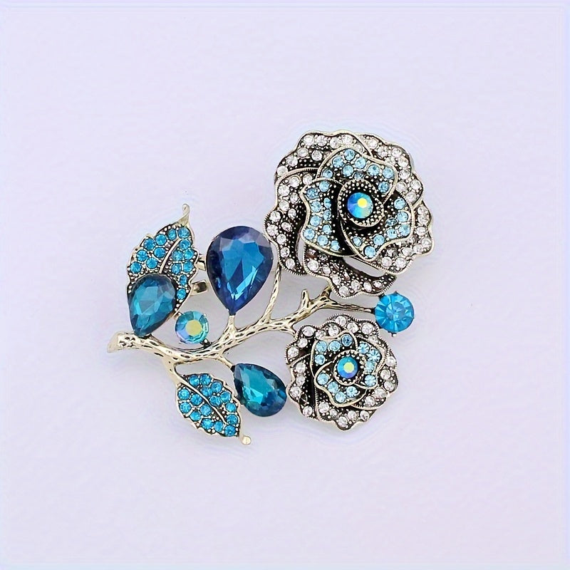 Zarif Kameliya Gul Brosh To'plami - Qadimiy Nafislikdan Ilhomlangan, Hashamatli Qotishmadan Yasalgan, Sviterlar va Palto'lar uchun Joziba Qo'shish uchun Ideal, Partiyalar va Kechki Ovqatlar uchun Mukammal