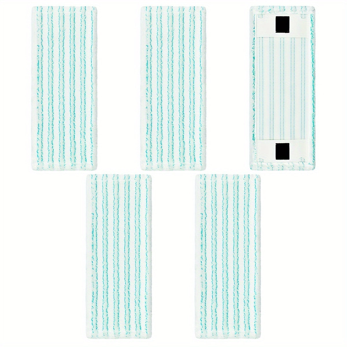 Replacement Microfiber Mop Cloth for Wet and Dry Cleaning, Absorbs Dirt and Water