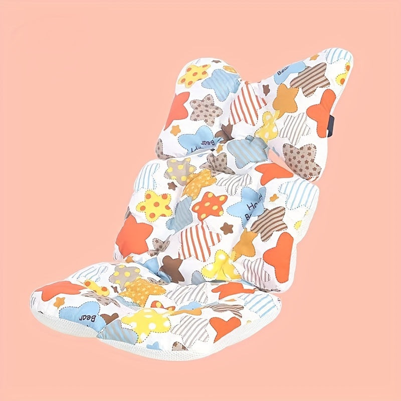 Cotton Stroller Cushion for Winter Comfort Soft Baby Stroller Pad for Cold Weather